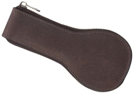 SAFIGLE Pcs Leather Watch Box for Men Watch Travel Pouch Case Holder Carrying Case Shockproof