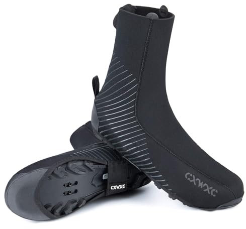 CXWXC Fahrrad Uberschuhe Winddichte Rennradschuhe Warme Schuhüberzieher für Rennrad MTB (CX-204, XXL)