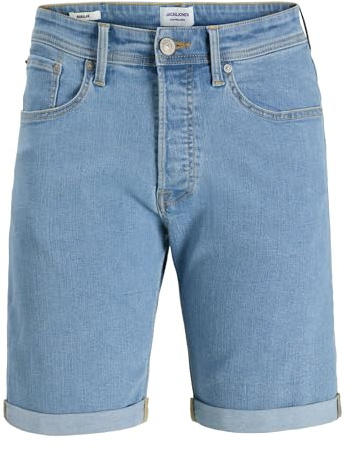 Jack & Jones Male Jeans-Shorts Plus Size Regular Fit Jeans-Shorts