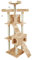Wadan 170cm Tall Cat Tree Tower | Multilevel Climbing House with Condos & Ladder | Cat Activity Centre with Scratching Posts | Indoor Furniture for Large & Small Cats (Beige, 170cm)