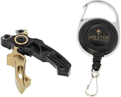 Westin Micro Line Cutter + Pin On Reel S Black Sand - Schnurschere