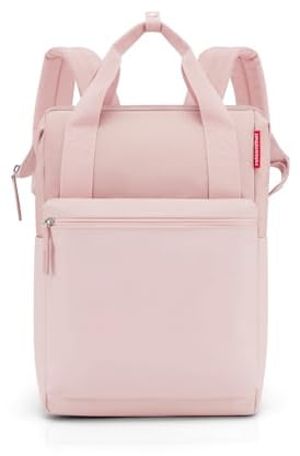 reisenthel allrounder backpack mix blush – Rucksack und Tragetasche in einem – Mit Stecklasche für Reisetrolleys