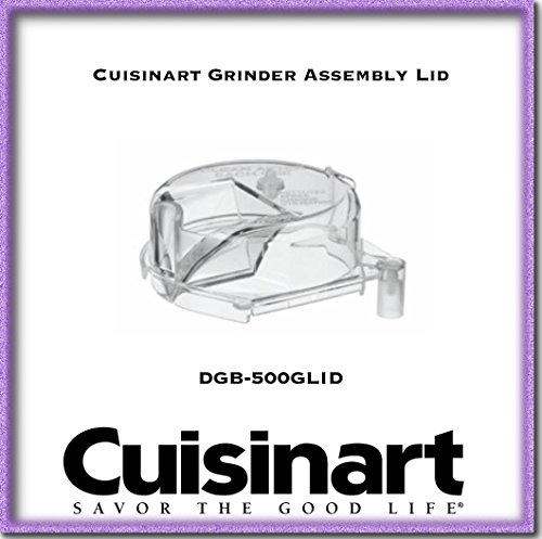 Cuisinart Tapa de montaje de amoladora, DGB-500GLID, transparente