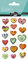 Maildor 560404C Packung mit Stickers Cooky 3D (1 Bogen, 7,5 x 12 cm, ideal zum Dekorieren, Sammeln oder Verschenken, Herzen) 1 Pack