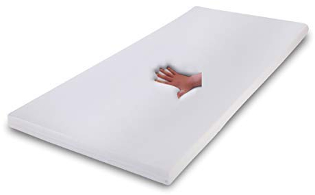 Gel/Gelschaum Matratzen Topper Relax Höhe 4 oder 5 cm, 80/90 / 100 x 190/200 cm Auflage für Matratze, Memory Schaum Matratzenauflage Soft/weich inkl. Baumwollbezug Gelauflage günstig
