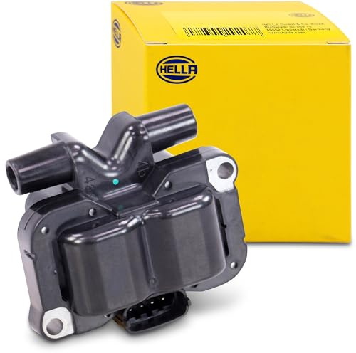 HELLA 5DA 193 175-661 Ignition Coil - 12V - 4-pin connector