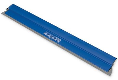 REFINA SUPERSKIM Plastering Spatula for Drywall & Airless Plasters - 48 (1200mm) Flexible Skimming Spatula w/ 0.3mm Stainless Steel Blade & Ergonomic ‘Z’ Handle - Finishing & Plastering Tools