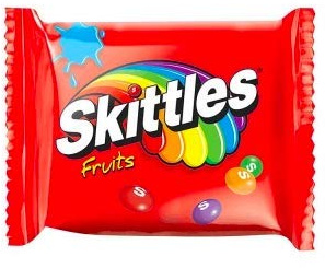 Skittles Fruits Candies Bag 18 g (Pack of 72)
