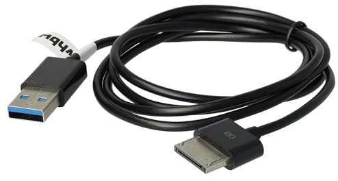 vhbw Câble de données USB compatible avec Asus Transformer Pad Infinity TF701 tablette - Câble 2 en 1 avec charge (type A sur tablette) 100cm, noir