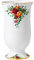 Royal Albert - Old Country Roses Vase Gift - Vintage Fine Bone China Display Vase - Medium Size - Floral Pattern, 22cm, White