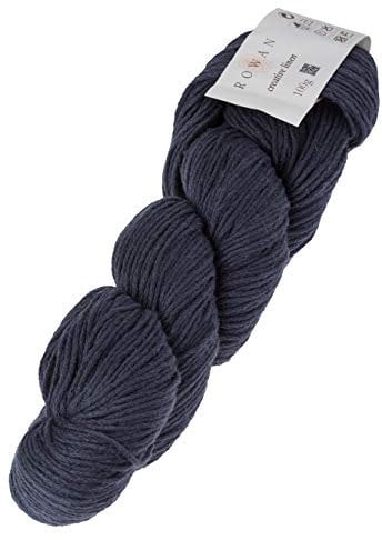 Rowan 9802143-00635 Handstrickgarn, Baumwolle, 50% Leinen, Stormy, onesize