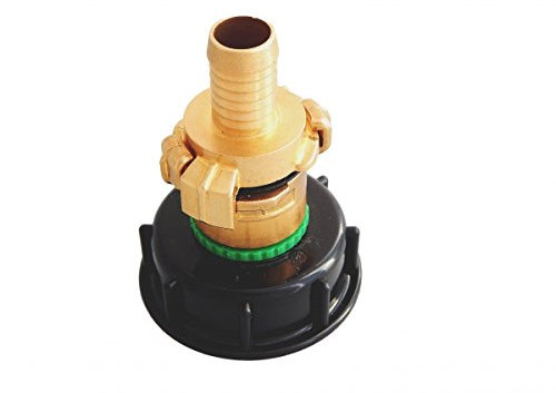 IBC Wassertank-Zubehör, Schnellkupplung sowie Schlauchanschluss 1 mit Varioadapter, DIN61