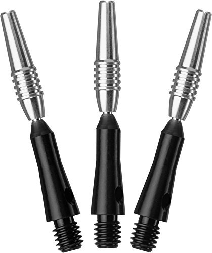 Viper Spinster Aluminium-Dart-Schaft: kurz (SH), Schwarz, 3 Stück
