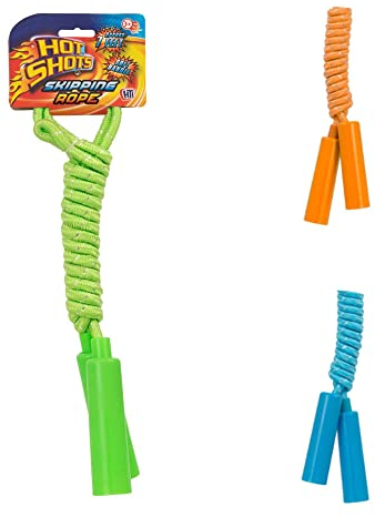HTI Corde à sauter Fun Sport 2,1 m | Fantastique jouet de fitness pour enfants, idéal pour l'exercice et la gymnastique des enfants