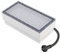 ledscom.de LED Pflasterstein Bodeneinbauleuchte GORGON für außen, IP67, eckig, 20 x 10cm, warmweiß