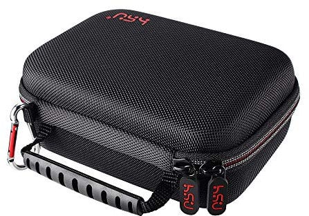 HSU Small Case for GoPro Hero 13/12/11/10/9/8/7/6/5 Black, Carrying Case for Action Cameras and GoPro Accessories(Small Size Red)