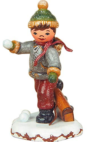 Hubrig Volkskunst Schuljunge Winterkinder