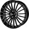 Brock B24 schwarz lackiert 7x17 ET35 4.00x108.00 Hub Hole 63.40 mm - Alu felgen