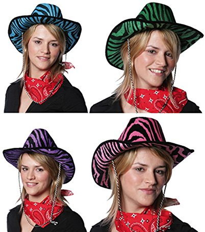 Rubies 's – Cowboy Hut Zebra (S5288)