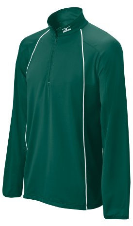 Mizuno Herren Long Sleeve Performance Top G2 Vlies Jersey, Herren, 350291, Wald, Large