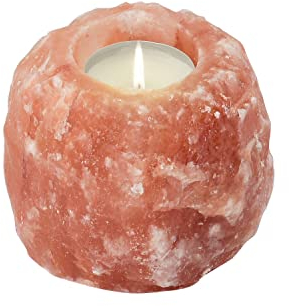 Himalaya Salt Dreams Bougeoir en Cristal de SEL 700 g