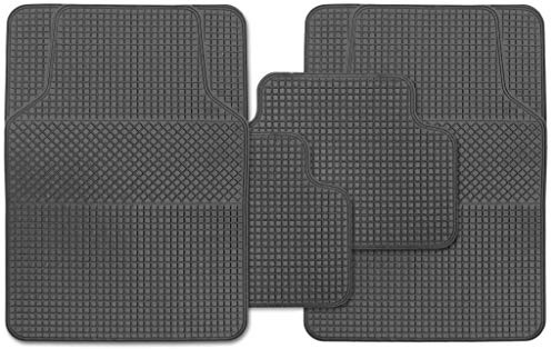 Streetwize SWCM100 Rubber Mat Sets Serenade - Black (4 Pieces)