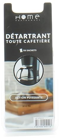 Détartrant en poudre, 6 sachets de 25grs pour Cafetières et Machines à expresso A95011 pour Cafetière - Expresso broyeur