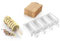 silikomart | GEL04M Silikonform für Speiseeis MINI TANGO, antihaftbeschichtet, 4 Stück, Packung mit 1 Form für Süßigkeiten, Easy Ice Cream, 67 x 33 mm, h 22 mm, Volumen 144 ml, Made in Italy