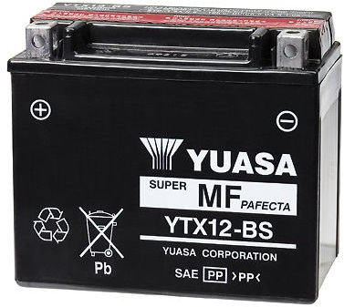 Yuasa - Batería YTX12-BS