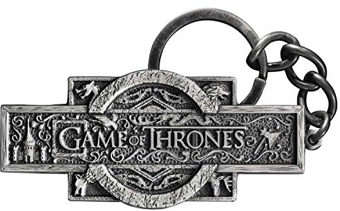 Porte-clés avec le logo Game of Thrones de la noble collection