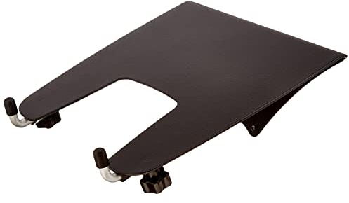 Amazon Basics Notebook Arm Mount Tray, Ergonomic, Black