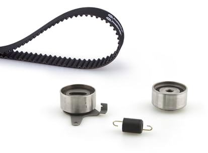 GATES Zahnriemensatz K015567XS Zähnezahl 137 22mm 1096mm Kompatibel mit KIA CARENS II FJ RIO Kombi DC CERATO Stufenheck LD RIO Stufenheck DC SHUMA II FB