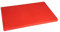 Hygiplas Plancheà découper épaisse basse densité Rouge 20 x 450 x 300 mm