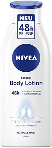 NIVEA Körper Lotion, 400 ml Flasche, Express Body Lotion