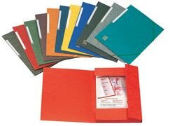 Elba 100200739 Dokumentenmappe, DIN A4, PVC-Einband Orange