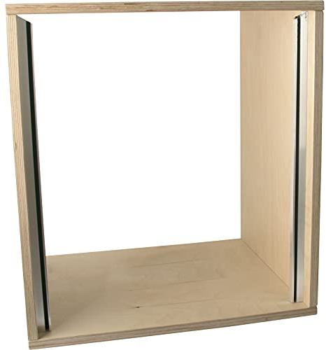 MUSIC STORE Studiorack 12HE Birke MP Bausatz, unlackiert, gerade