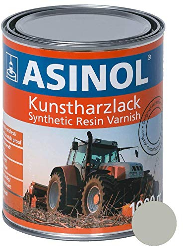 ASINOL CLAAS HELLGRAU 1.000 ml Kunstharzlack Farbe Lack 1l Liter Dose