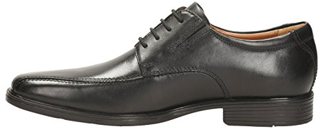 Clarks Men's Tilden Walk Oxford, Black Leather, 9.5 UK