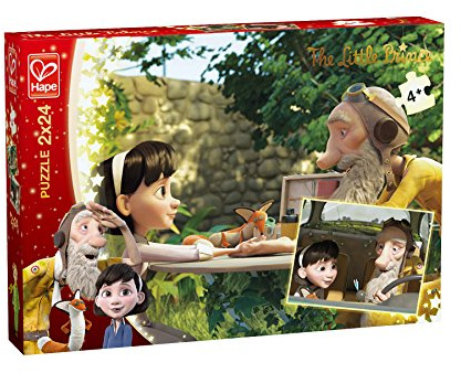 Hape E824780 - Puzzle Verbindung 24 teilig x 2, bunt