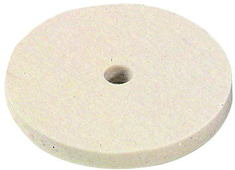 TIVOLY Xt10152015045 - Disco in feltro per lucidare, Ø 100 mm, abrasivi su fibre