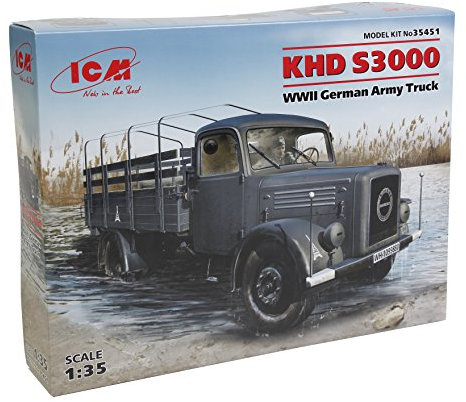 ICM 1:35 - KHD S3000, WWII German Army Truck