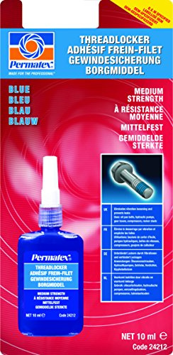 Permatex Thread # Thread Glue # Medium # Blue # 10 ml