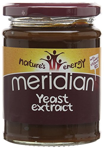 Meridian Natural Yeast Extract with Added Vitamin B12 No Added Salt 340 g (Pack of 3)