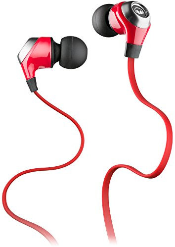Monster N-Lite - Auriculares in-ear, color rojo