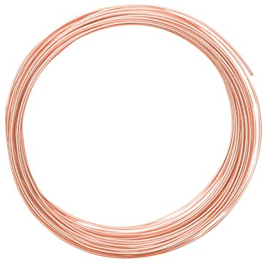Vaessen Creative Filo di Ferro Modellabile da 10 m x 1 mm Orange Copper – Filo Flessibile per Creazioni Floreali, Realizzazione di Gioielli e Modellismo