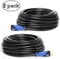 Multi Cable Câble HDMI a Haute Performance avec Ethernet 1.4a Pack de 2- Soutien 3D 4K & Chaine Audio Retour (ARC) 1080p 28 AWG - Haute Définitions