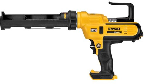 DEWALT 20V MAX* Cordless Caulking Gun, 10oz/300ml, Tool Only (DCE560B)