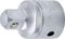 BGS 274 | Steckschlüssel-Adapter | Innenvierkant 20 mm (3/4) - Außenvierkant 12,5 mm (1/2) | Reduzierstück, Reduzierung