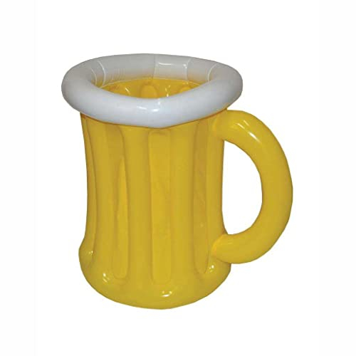 ESPA Chope de bière Gonflable - Jaune - Taille Unique