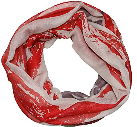 ACC origineller USA Amerika Sterne Loop Schal - fließende Farben - batik